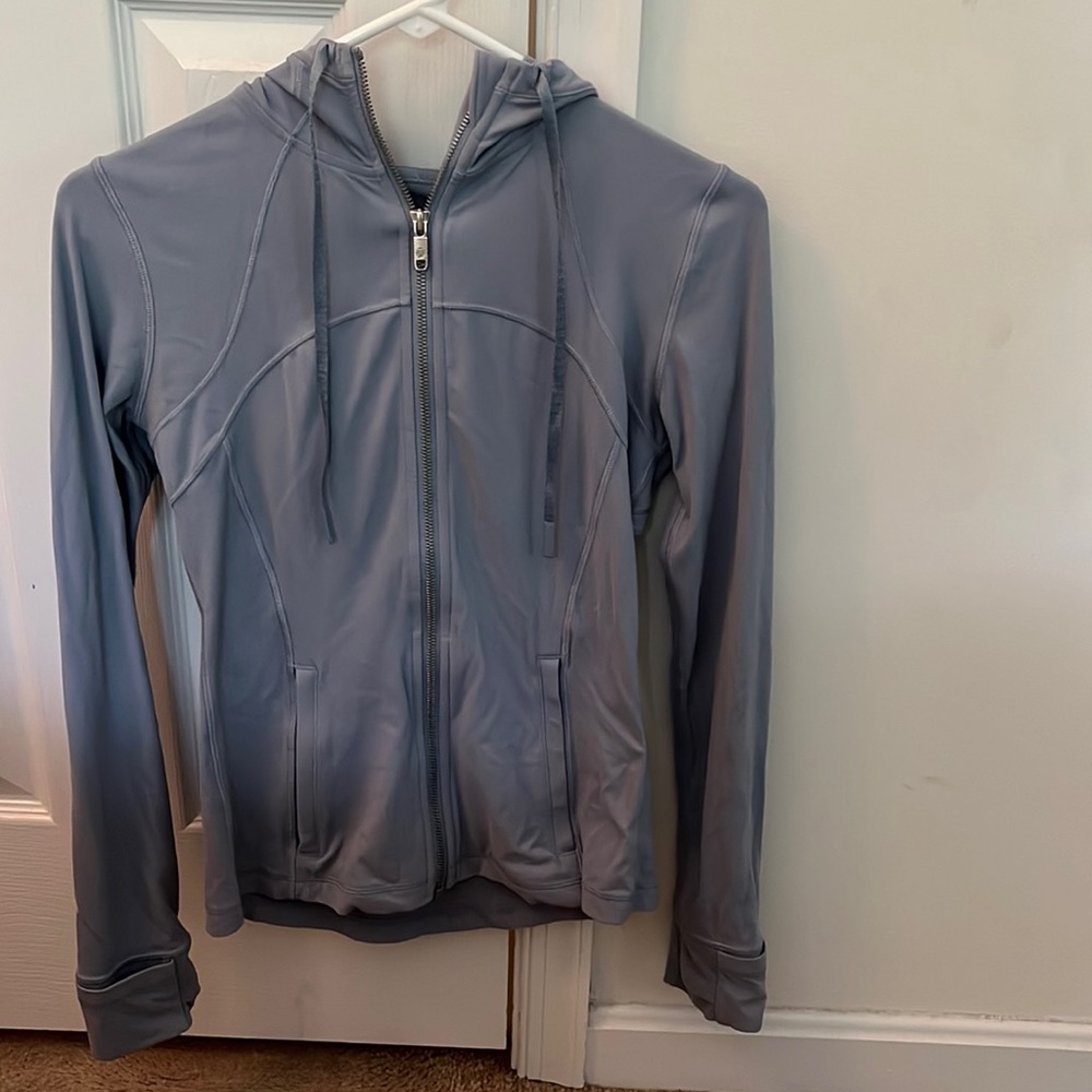 Hooded Define jacket Chambray